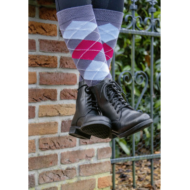 Botas London com elástico + fecho HKM Botas London com elástico + fecho HKM