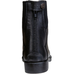 Botas London com elástico + fecho HKM Preto
