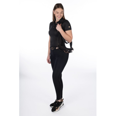 Calça Rosegold Glamour Style fundo integral em silicone. HKM Calça Rosegold Glamour Style fundo integral em silicone. HKM