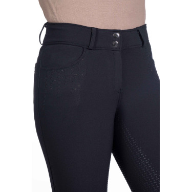 Calça Savona Style com fundo integral em silicone HKM Calça Savona Style com fundo integral em silicone HKM
