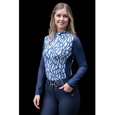 Camada base Corrente HKM Branco / marinho