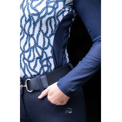 Camada base Corrente HKM Branco / marinho