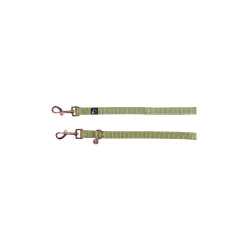 Trela de treino para cães Qooper nylon HKM Pistache Verde