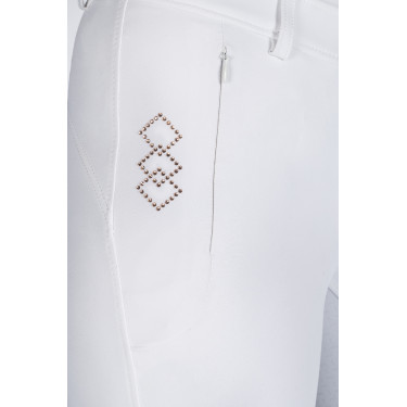 Calça Alexis com fundo integral em silicone HKM Calça Alexis com fundo integral em silicone HKM