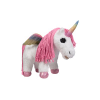 Peluche Unicórnio HKM Cuddle Pony Branco