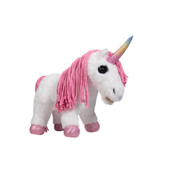 Peluche Unicórnio HKM Cuddle Pony Branco