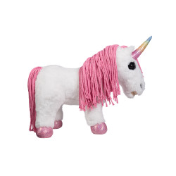 Peluche Unicórnio HKM Cuddle Pony Branco