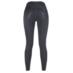 Legging Mesh fundo integral em silicone HKM Preto Legging Mesh fundo integral em silicone HKM Preto