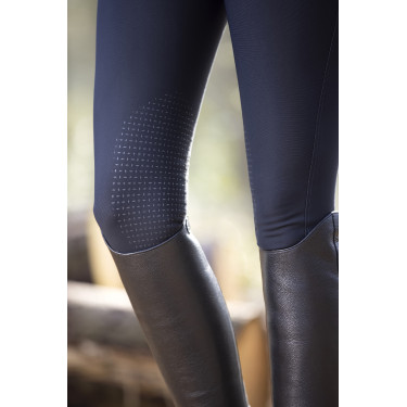 Calças Beagle com reforços de silicone HKM Azul escuro Calças Beagle com reforços de silicone HKM Azul escuro