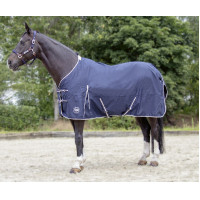 Capa de exterior Eco Light com forro polar HKM Azul escuro