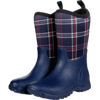 Botas softoprène Thermo HKM Azul-marinho / azul-marinho xadrez