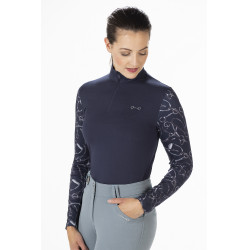 Camiseta funcional Monaco Style HKM Azul escuro Camiseta funcional Monaco Style HKM Azul escuro