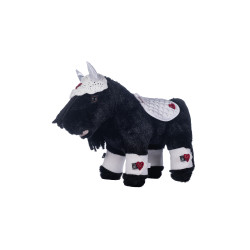 Wedstrijdset Cuddle Pony HKM Branco / vermelho Wedstrijdset Cuddle Pony HKM Branco / vermelho