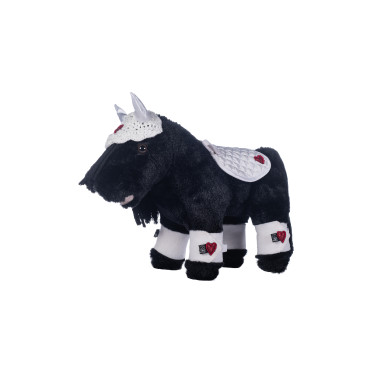 Wedstrijdset Cuddle Pony HKM Branco / vermelho Wedstrijdset Cuddle Pony HKM Branco / vermelho