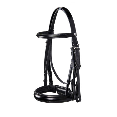 Bridão de adestramento em couro Dressage Equestro