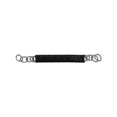 Corrente de pulseira coberta de couro Equestro