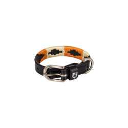Coleira de couro Polo N Equestro para cão