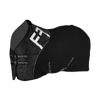 Capa de box em tecido Waffle Equestro Preto Capa de box em tecido Waffle Equestro Preto