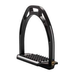 Estribos em alumínio com piso inclinado Pro HPS Equestro Preto Estribos em alumínio com piso inclinado Pro HPS Equestro Preto