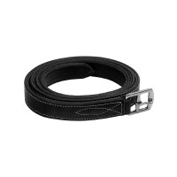 Estribos de couro forrado Equestro Preto
