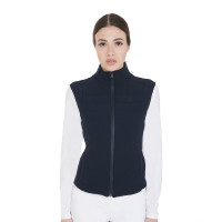 Colete em tecido técnico respirável feminino Kemi Equestro Marinho Azul-marinho