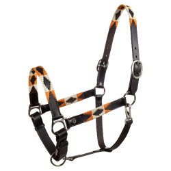 Caveção de couro com decorações navajo Polo N Equestro