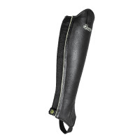 Mini-perneiras de couro Exeter Equestro Preto