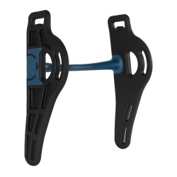 Mors Pelham sensível preto/azul Acavallo