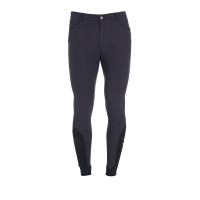 Calça ajustada com grip integral masculino Aria Equestro Preto Calça ajustada com grip integral masculino Aria Equestro Preto