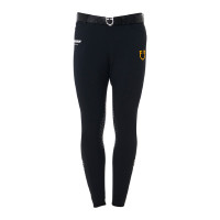 Calça com grip no joelho masculino coleção Scuderia Equestro Preto Calça com grip no joelho masculino coleção Scuderia Equestro Preto