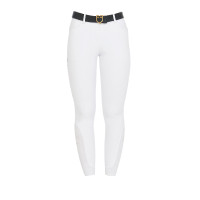 Calça de verão feminina Zenda Light Equestro Branco Calça de verão feminina Zenda Light Equestro Branco