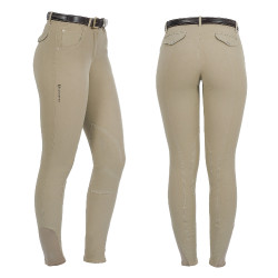 Calça feminina Race em algodão stretch Equestro Calça feminina Race em algodão stretch Equestro