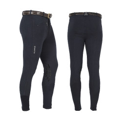 Calça masculina Zeus com grip no joelho em algodão elástico Equestro