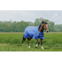 Cobertura Equithème Tyrex Aisance 1200D Pescoço Alto Azul royal