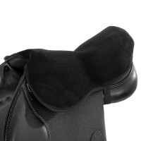 Protetor de selim em gel Air Plus para salto com Dri-Lex 10mm Acavallo Preto