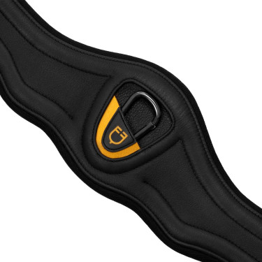 Cilindro anatômico de couro com neoprene em relevo e acolchoado Equestro Cilindro anatômico de couro com neoprene em relevo e acolchoado Equestro
