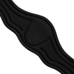 Cilindro anatômico de couro com neoprene em relevo e acolchoado Equestro Cilindro anatômico de couro com neoprene em relevo e acolchoado Equestro