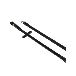 Rendas de tecido com fivelas de latão modelo Lionel Equestro Preto