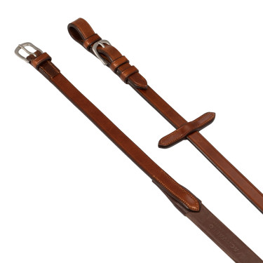 Rendas de couro com aderência de borracha 5/8" Acavallo Rendas de couro com aderência de borracha 5/8" Acavallo