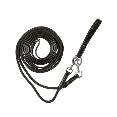 Rendas de retorno em couro e corda tubular Equestro