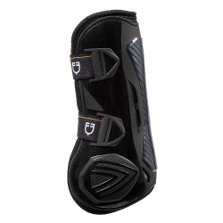 Polainas de neoprene com fecho rápido Equestro Preto