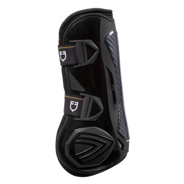 Polainas de neoprene com fecho rápido Equestro Preto