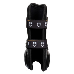 Polainas de neoprene com fecho rápido Equestro Preto