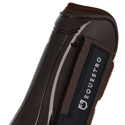 Guétras e protetores de boleto para cavalos jovens em TPU e neoprene Equestro Castanho Guétras e protetores de boleto para cavalos jovens em TPU e neoprene Equestro Castanho