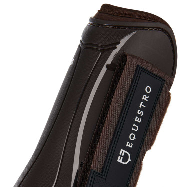Guétras e protetores de boleto para cavalos jovens em TPU e neoprene Equestro Castanho Guétras e protetores de boleto para cavalos jovens em TPU e neoprene Equestro Castanho