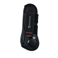 Guarnições e protetores de boleto fechados em TPU e neoprene Equestro Preto Guarnições e protetores de boleto fechados em TPU e neoprene Equestro Preto