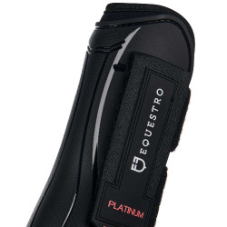Guarnições e protetores de boleto fechados em TPU e neoprene Equestro Preto Guarnições e protetores de boleto fechados em TPU e neoprene Equestro Preto
