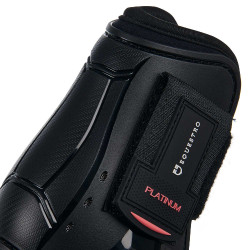 Guarnições e protetores de boleto fechados em TPU e neoprene Equestro Preto Guarnições e protetores de boleto fechados em TPU e neoprene Equestro Preto