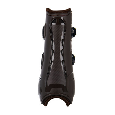 Guélias em poliuretano e neoprene Equestro Castanho