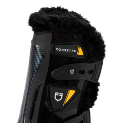 Guêtres anatômicas com lã sintética Spider Man Equestro Preto